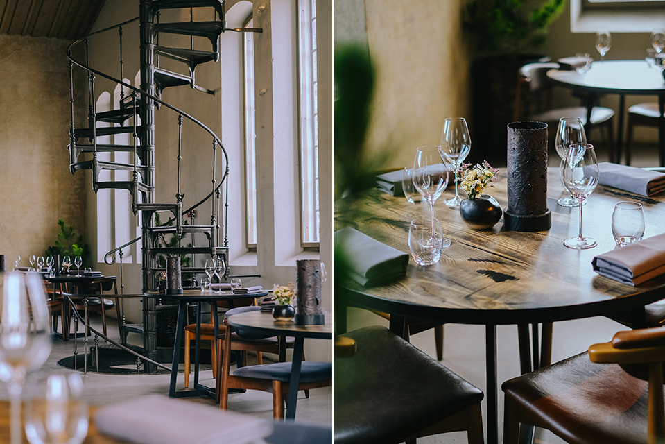 Fine dining restaurant in Riga