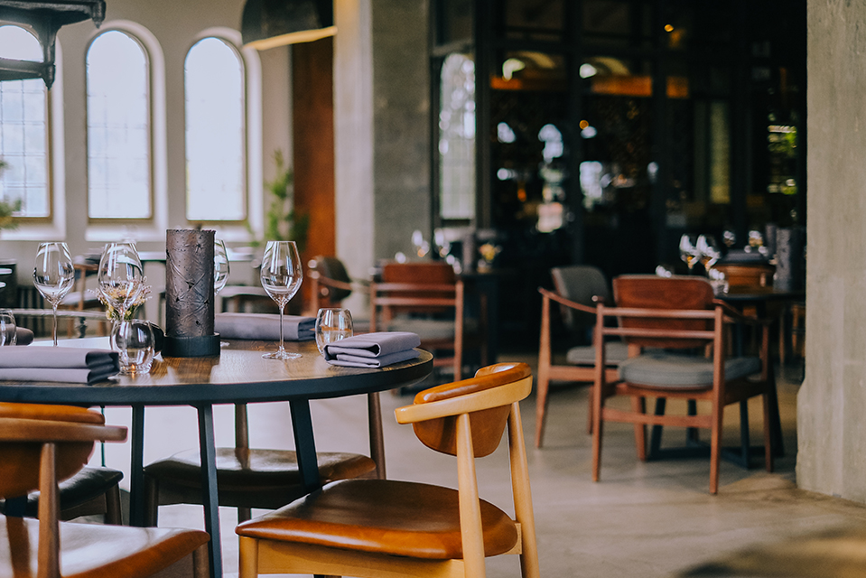 Fine dining restaurant in Riga