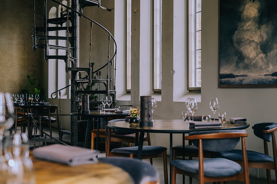 Fine dining restaurant in Riga