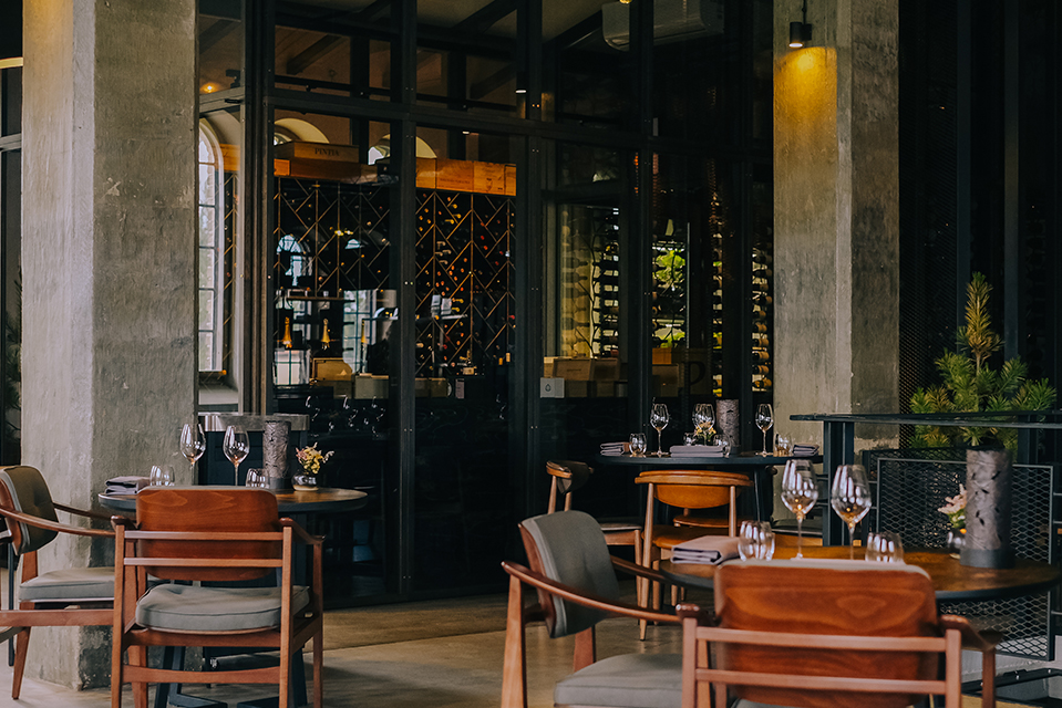 Fine dining restaurant in Riga