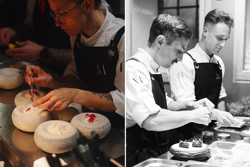 Fine dining restaurant in Riga